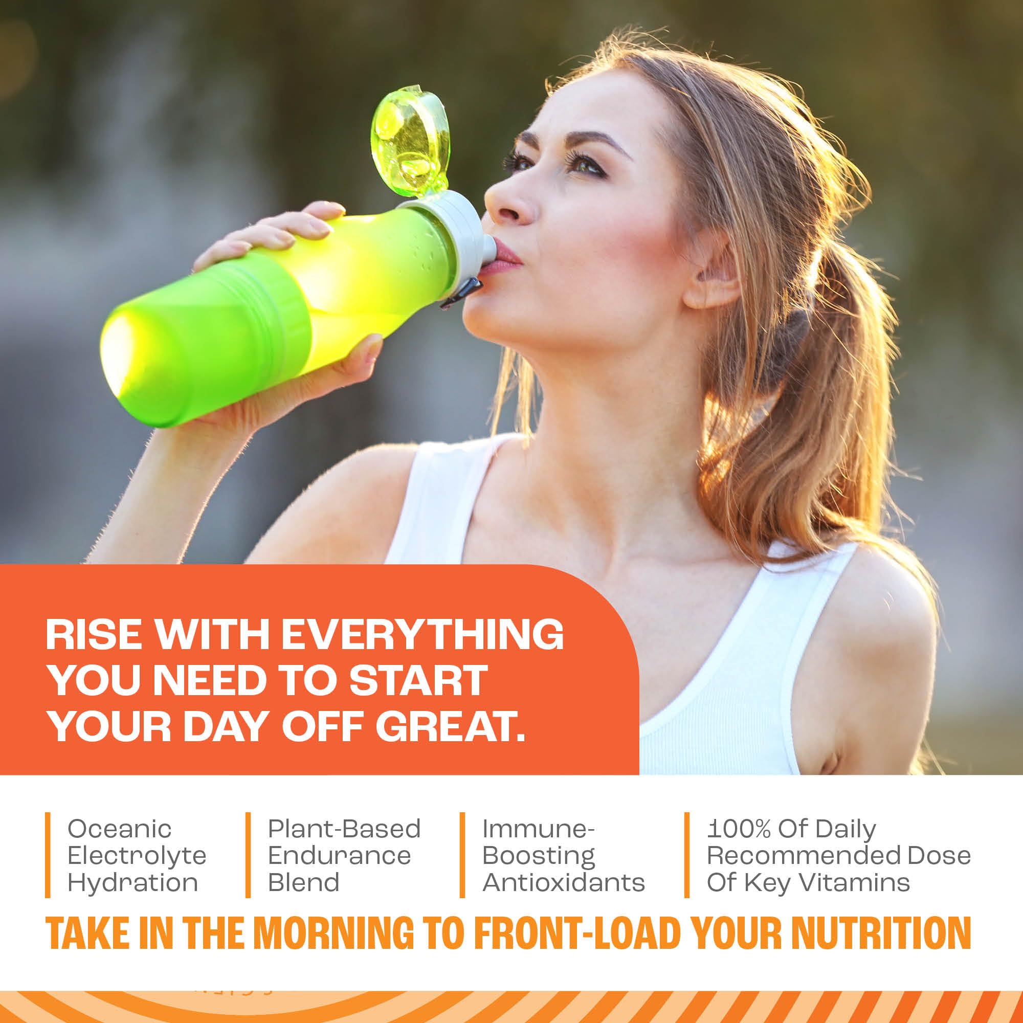 Zahler Mantra Rise, The Energy and Focus Supplement, Citrus Coconut Flavored, 30 Servings. - TrustMedUSA