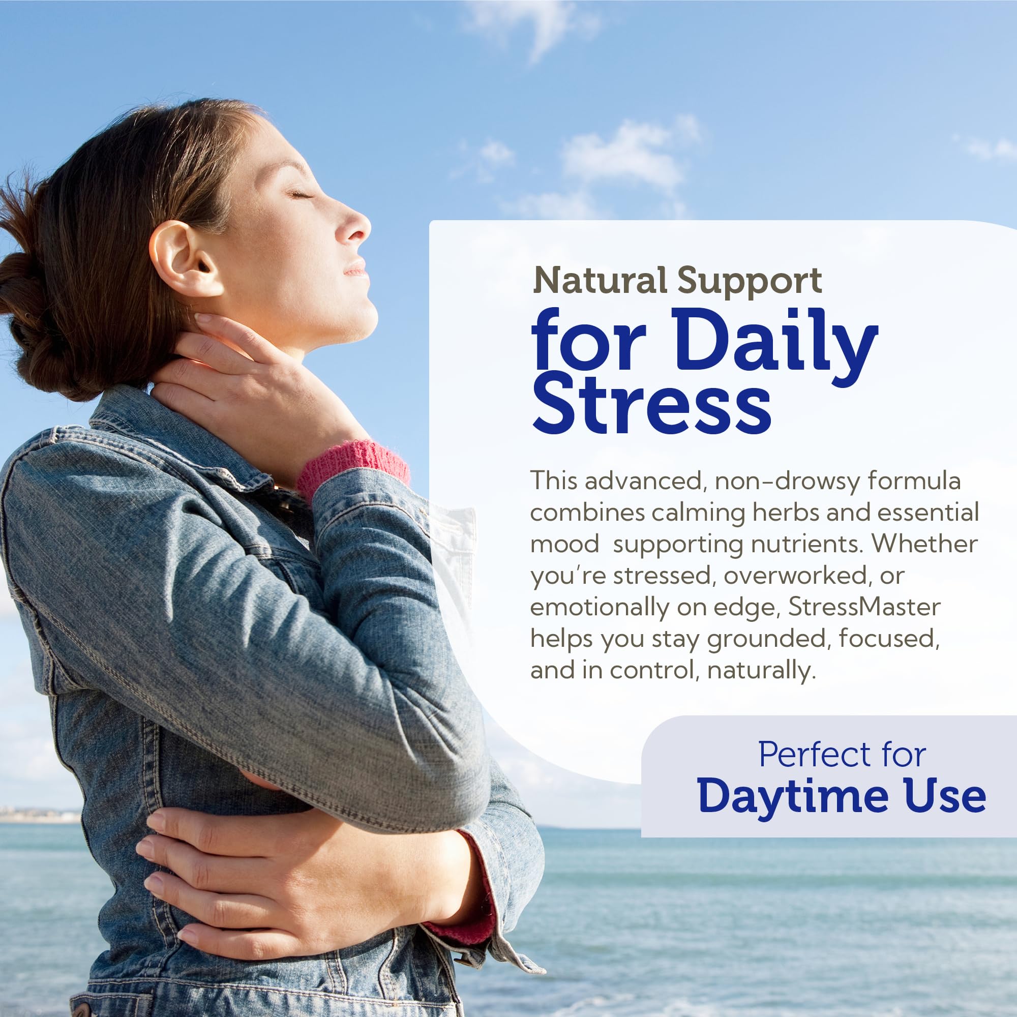 Zahler StressMaster, Relaxation Support Supplement, Promotes Natural Calm, Certified Kosher 120 Capsules - TrustMedUSA
