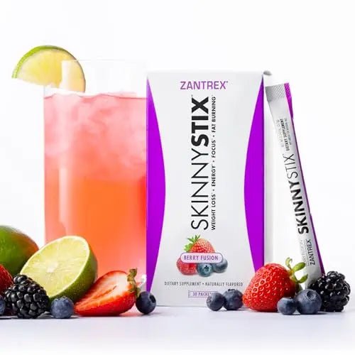 Zantrex SkinnyStix Energy Powder – Increase Energy, Heighten Focus, Boost Mood - TrustMedUSA