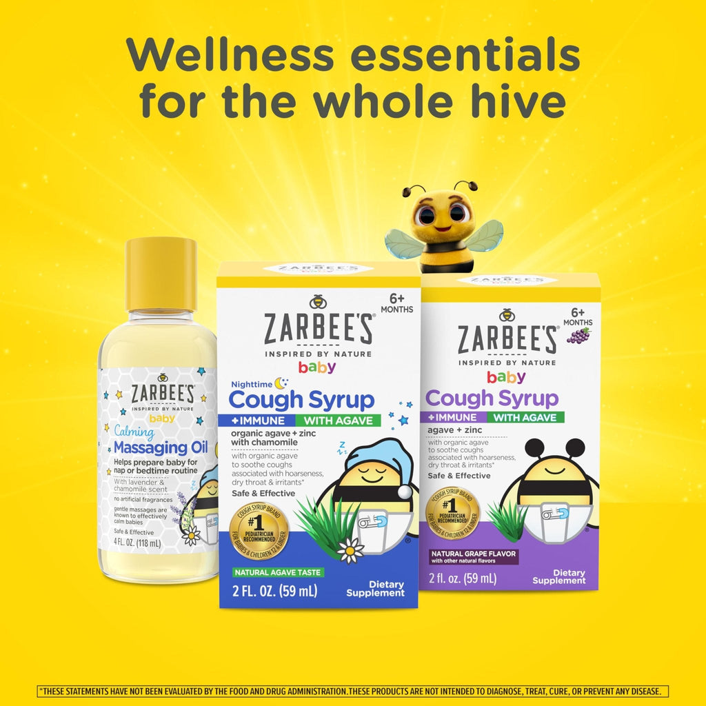 Zarbee's Baby Soothing Chest Rub with Eucalyptus & Lavender, Petroleum-Free Safe and Effective Formula, 1.5 Ounce - Maple Wellness Supplements