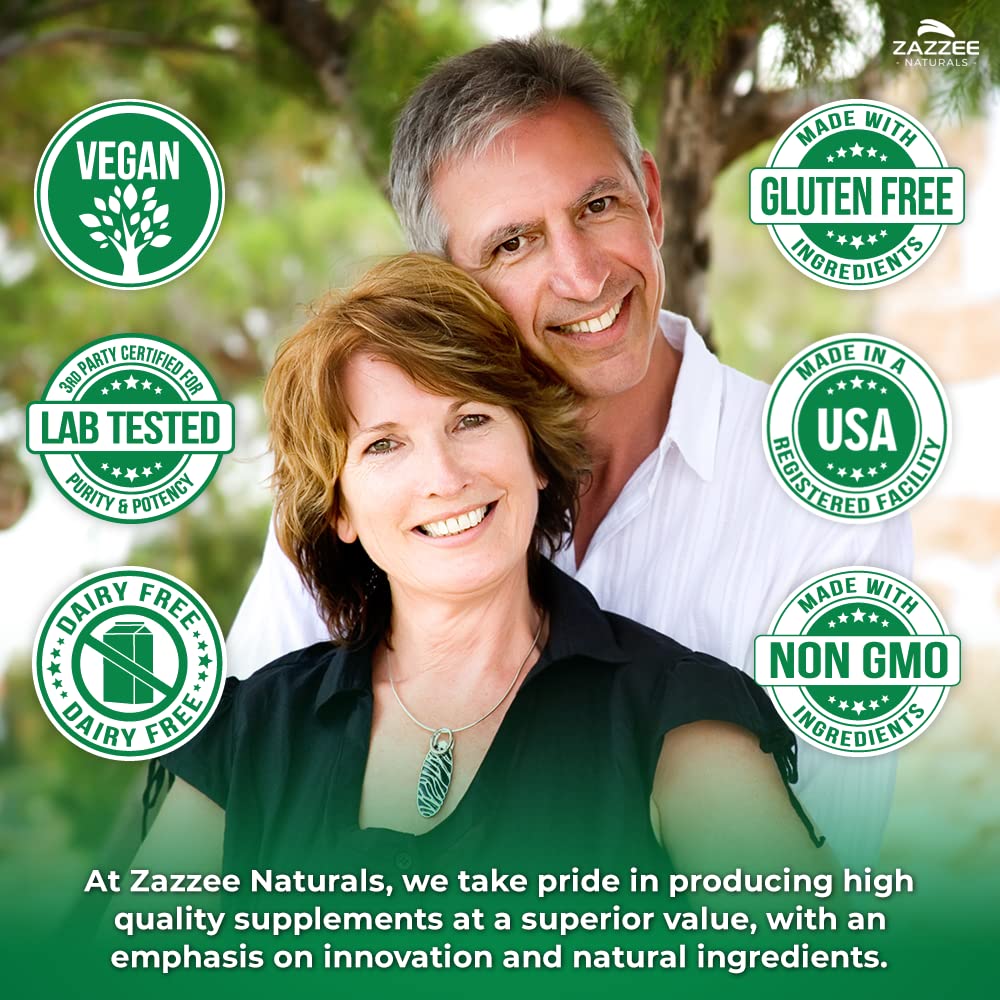 Zazzee Citrus Bergamot 25:1 Extract, 1200 mg Per Serving, 40% Polyphenolic Flavanones, 150 Vegan Capsules, 5 Month Supply, Citrus Bergamia, Antioxidant Support, Certified Kosher, Non-GMO, Made in USA - TrustMedUSA