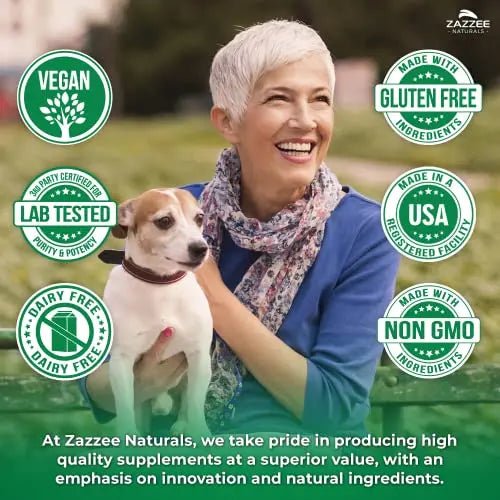 Zazzee High Absorption Artemisinin, 100 mg per Capsule, 120 Vegan Capsules, with 5 mg - TrustMedUSA