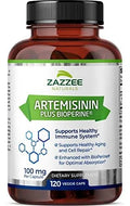 Zazzee High Absorption Artemisinin, 100 mg per Capsule, 120 Vegan Capsules, with 5 mg - TrustMedUSA