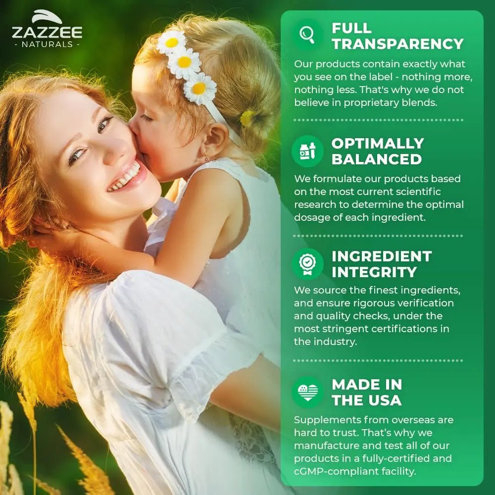 Zazzee Myo-Inositol Powder, 6 Month Supply, 183 Servings, 2000 mg per Serving - TrustMedUSA