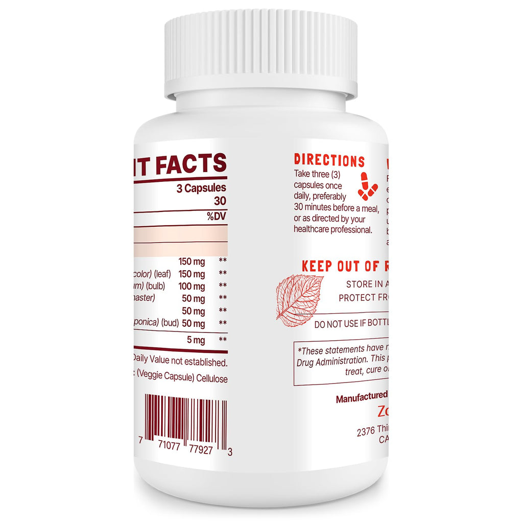 Zdoroviye Nitric Oxide Supplement for Men, 90 Capsules (2 Pack) - TrustMedUSA