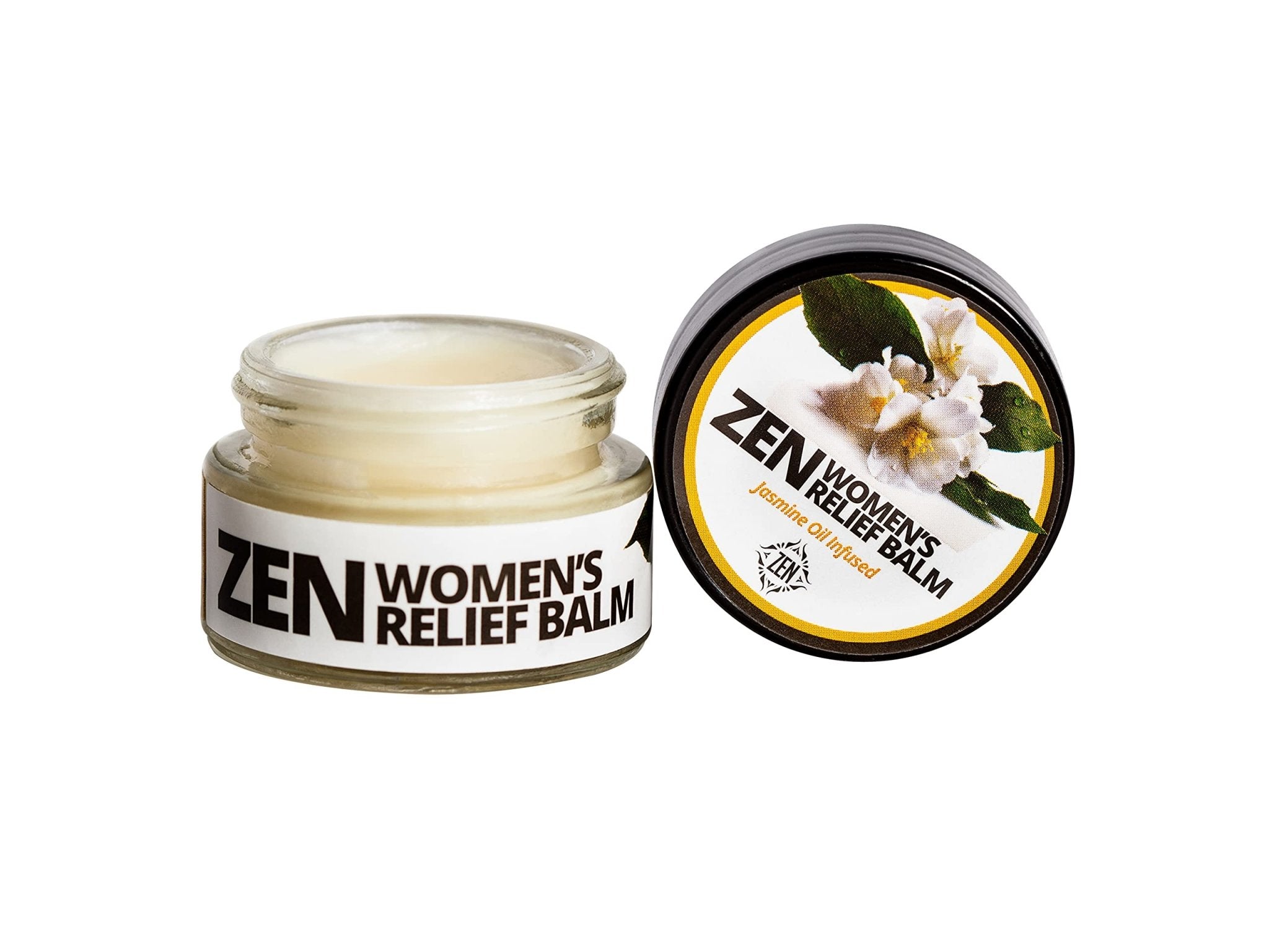 ZEN Women’s Relief Balm – Plant-Based Topical Balm Infused with Jasmine Oil – Cooling Botanical Blend – 0.7 oz – TrustedByLegends - TrustMedUSA