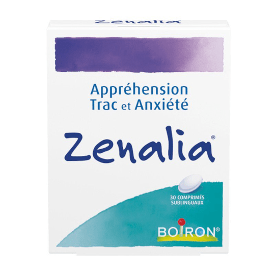 Zenalia : apprehension, stage fright and anxiety 30 Tabs - BOIRON - TrustMedUSA