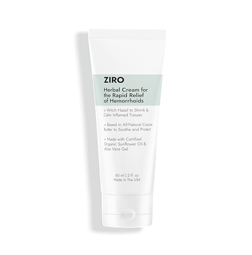 ZENMED Cool Relief - 2 oz Natural Herbal Cream with Organic Ingredients of Hemorrhoids Formula - TrustMedUSA