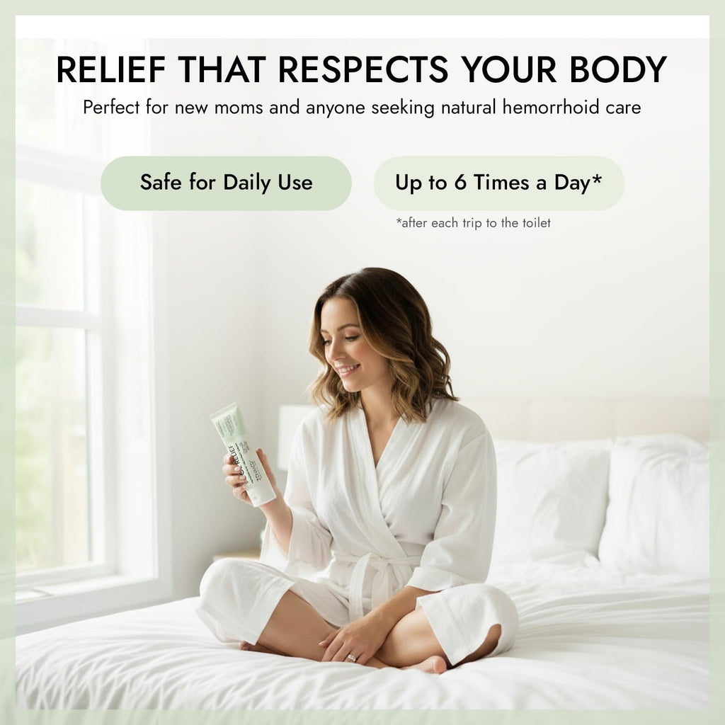 ZENMED Cool Relief - 2 oz Natural Herbal Cream with Organic Ingredients of Hemorrhoids Formula - TrustMedUSA