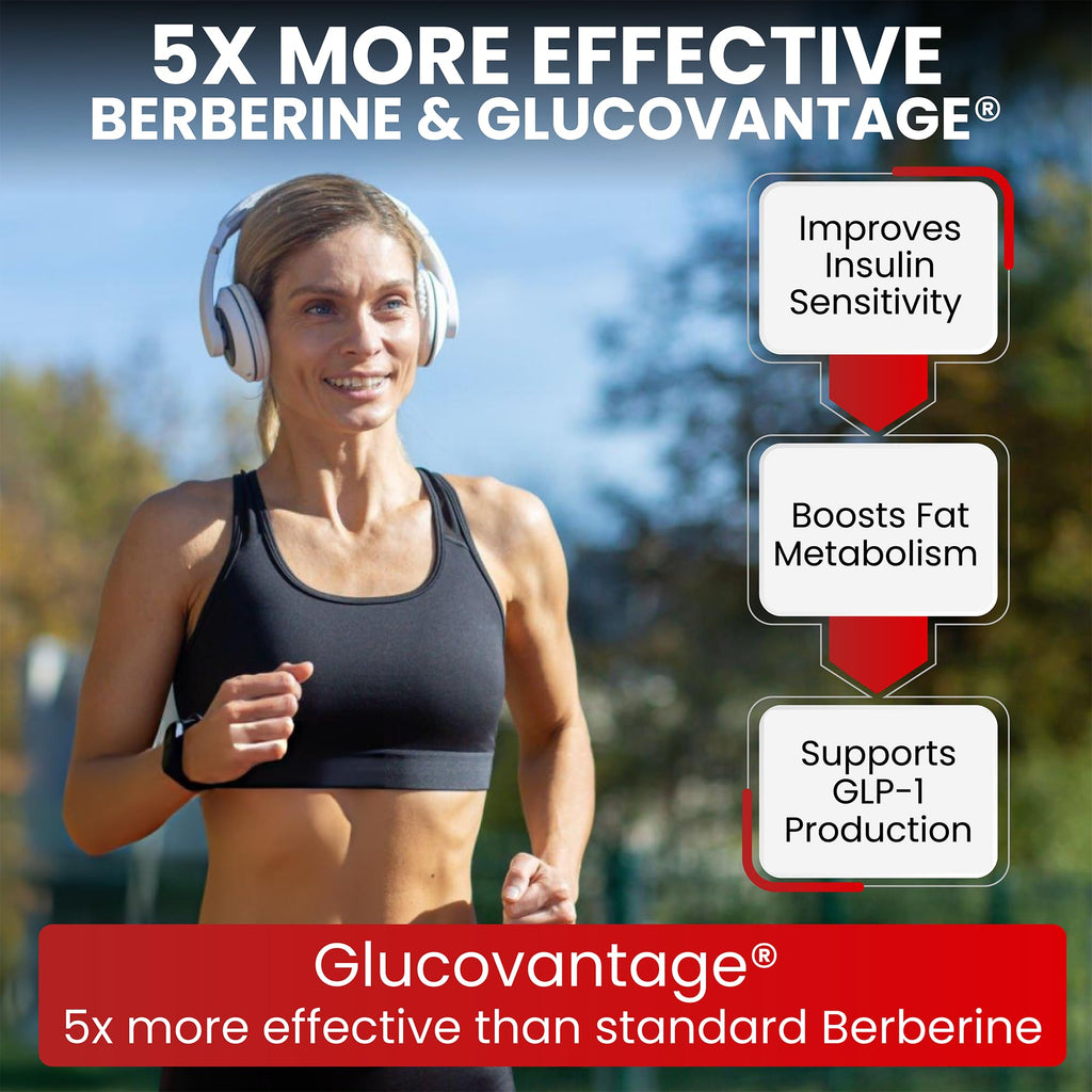 Zenrenu GLP-1 Supplement for Women - Natural Metabolism, Appetite & Craving Support – Super Berberine, Cinnamon,Akkermansia Probiotic,11-in-1 Gut Support - GLP Activate -60 Vegan Caps - TrustMedUSA