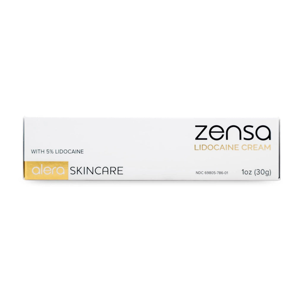 Zensa Numbing Cream 5% Lidocaine – Maximum Strength Topical Anesthetic with Vitamin E for Pain Relief from Hemorrhoids – Vegan, Cruelty-Free, Water-Based, Physiologic pH for Sensitive Skin – 30g - TrustMedUSA
