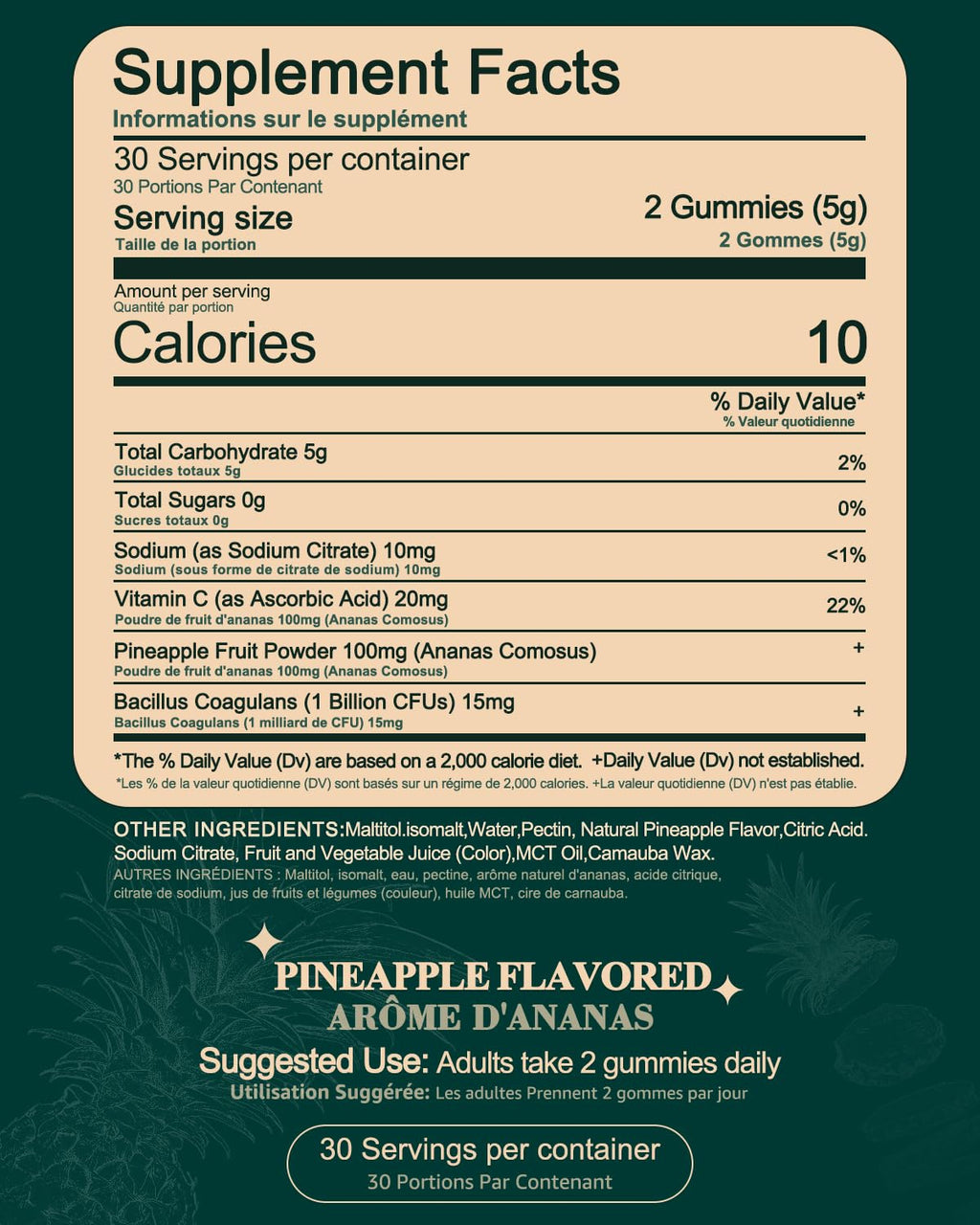 Zenvorica Premium Feminine Balance Gummies for Women - Hawaiian Pineapple pH Balance Probiotic Gummies for Odor and Flora Wellness, Immune Support, Vegan, 60 Count - TrustMedUSA
