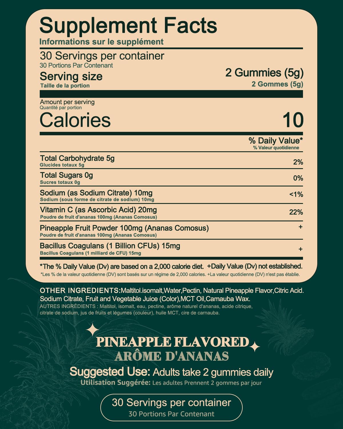 Zenvorica Premium Feminine Balance Gummies for Women - Hawaiian Pineapple pH Balance Probiotic Gummies for Odor and Flora Wellness, Immune Support, Vegan, 60 Count - TrustMedUSA