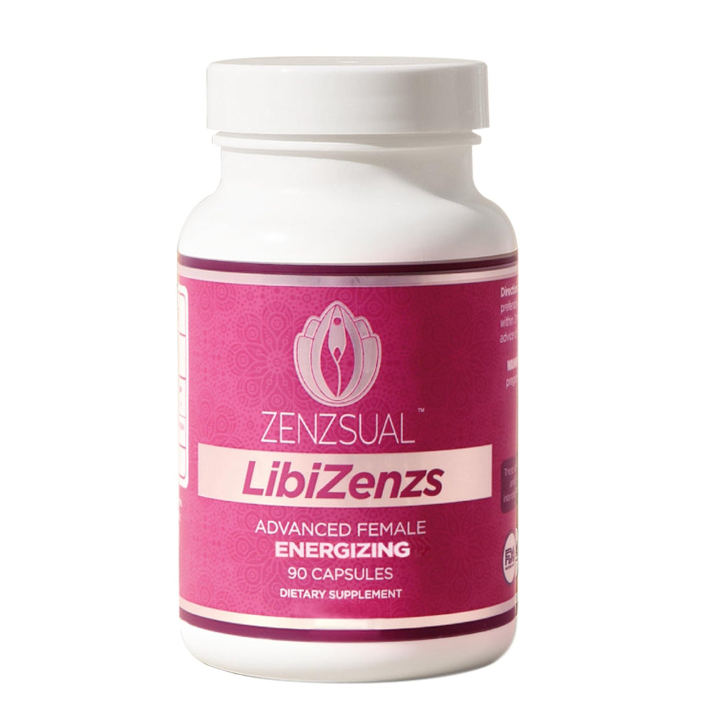 ZENZSUAL Libizenzs – Plant-Based Energy Support Supplement for Women – Caffeine-Free with Maca Root, Ashwagandha & Ginseng – Supports Daily Stamina, Focus & Well-Being – 90 Vegan Capsules - TrustMedUSA