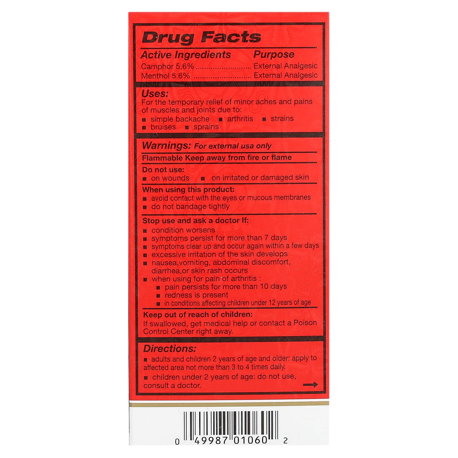 Zheng Gu Shui-External Analgesic Lotion, 3.4oz - TrustMedUSA