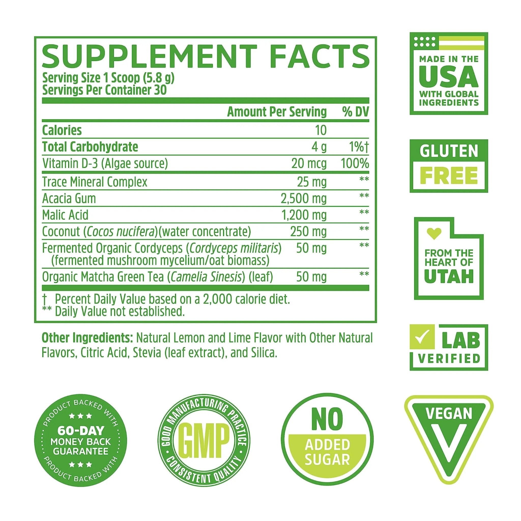 Zhou Nutrition Hydro Fuel, Sugar Free Electrolyte Powder, Replenish Nutrients, Restore - TrustMedUSA