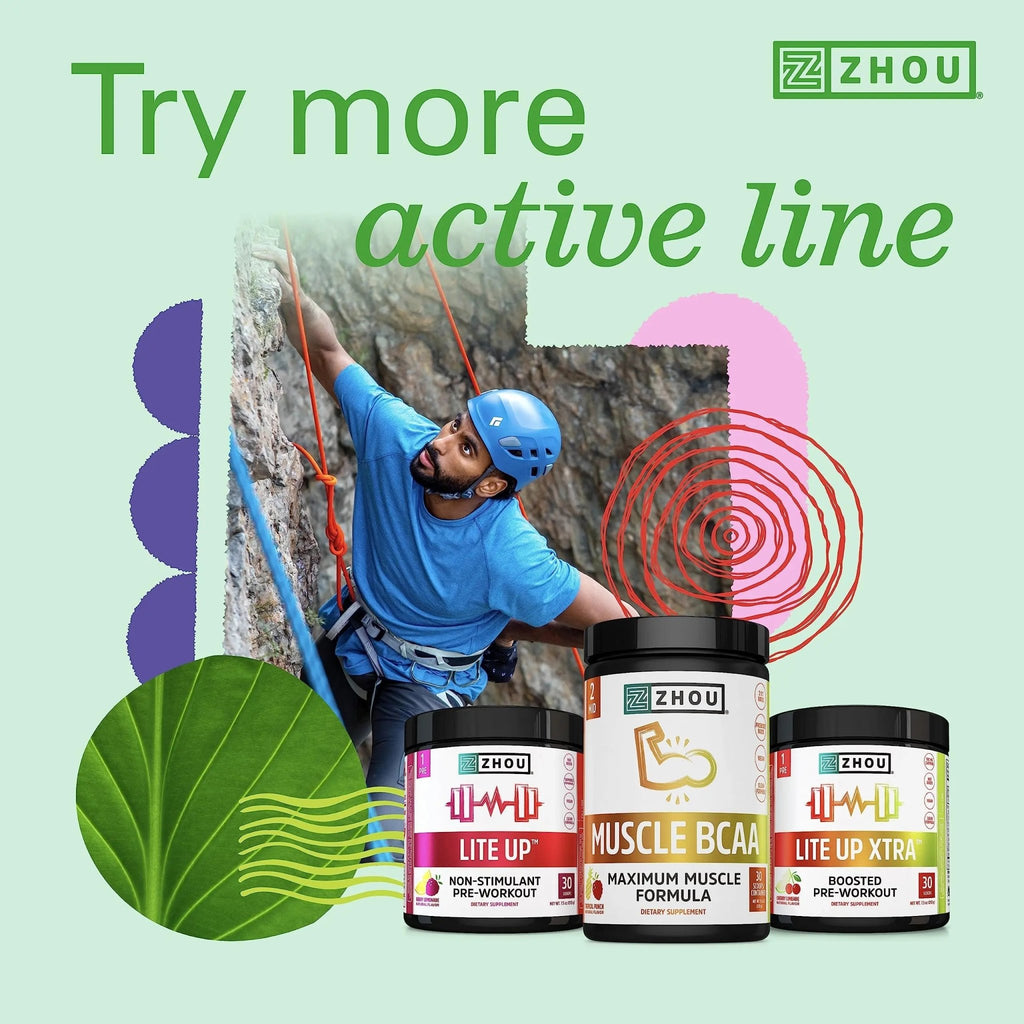 Zhou Nutrition Hydro Fuel, Sugar Free Electrolyte Powder, Replenish Nutrients, Restore - TrustMedUSA