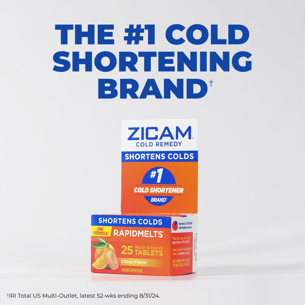 Zicam Cold Remedy No-Drip Nasal Spray with Cooling Menthol & Eucalyptus, Homeopathic, Zinc-Free, Pre-Cold Medicine, Shortens Cold Duration, 0.5 Ounce - Maple Wellness Supplements