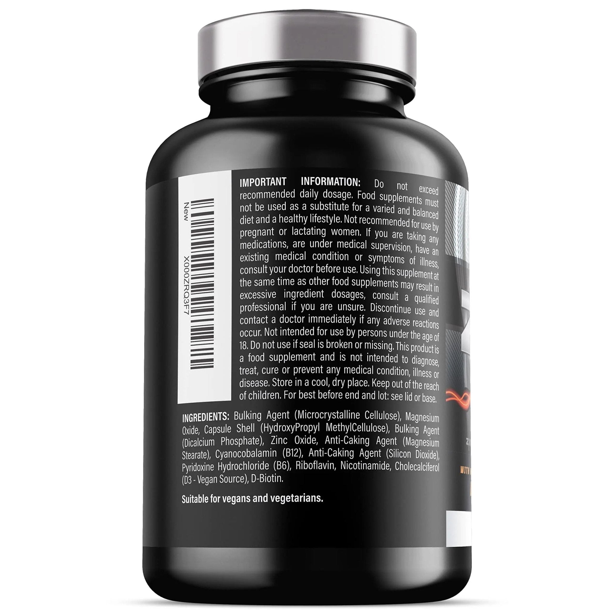 ZM6 - High Strength Zinc Magnesium Supplement - Zinc and Magnesium Tablets - TrustMedUSA
