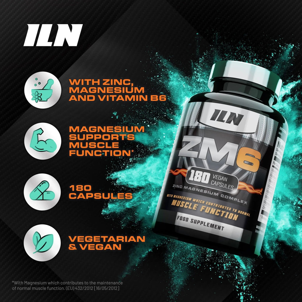 ZM6 - High Strength Zinc Magnesium Supplement - Zinc and Magnesium Tablets - TrustMedUSA