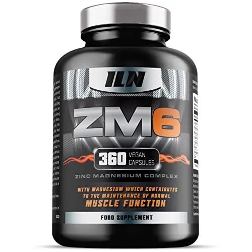ZM6 - High Strength Zinc Magnesium Supplement - Zinc & Magnesium for Muscle Function - TrustMedUSA