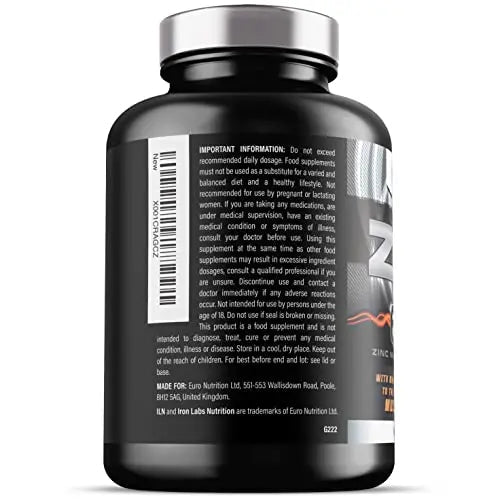 ZM6 - High Strength Zinc Magnesium Supplement - Zinc & Magnesium for Muscle Function - TrustMedUSA