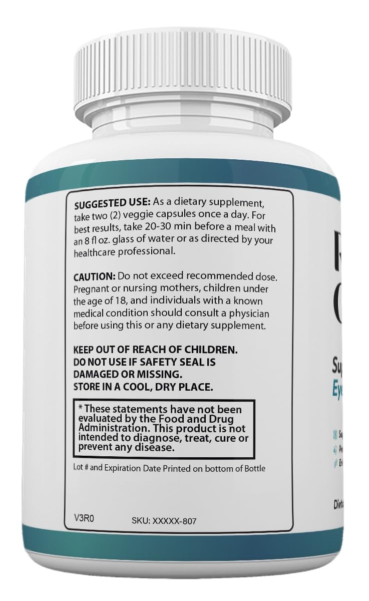 Zonata Vision Clear Eye Health Support Vitamins Pills, Vision Clear Supplement, 60 Capsules - TrustMedUSA