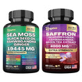 Zoyava Sea Moss 16-in-1 and Saffron 6-in-1 Bundle - TrustMedUSA