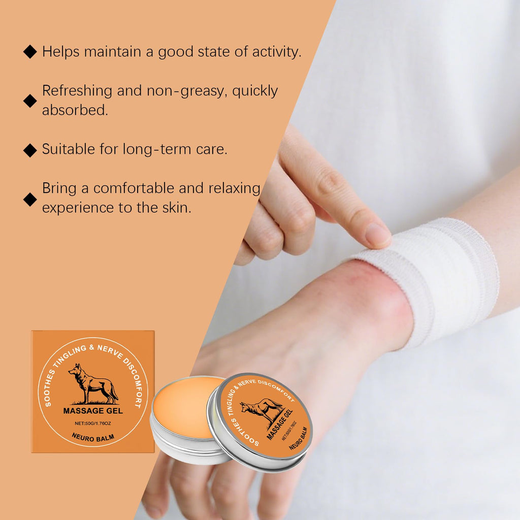 ZQDXSYN Neuro Balm, Joint & Muscle Soothing Cream, Joint Care Soothing Cream, Daily Body Care & Muscle Care (3PCS) - TrustMedUSA