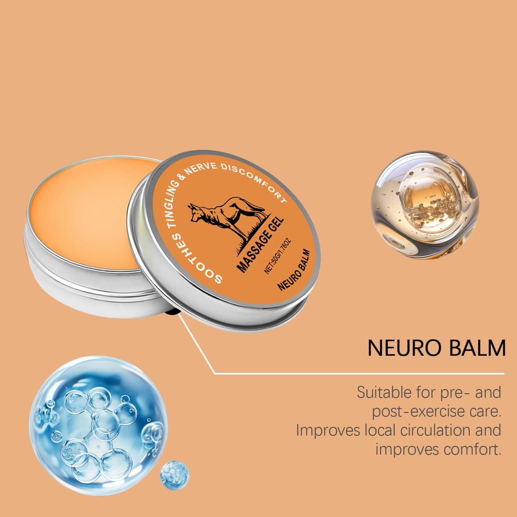 ZQDXSYN Neuro Balm, Joint & Muscle Soothing Cream, Joint Care Soothing Cream, Daily Body Care & Muscle Care (3PCS) - TrustMedUSA