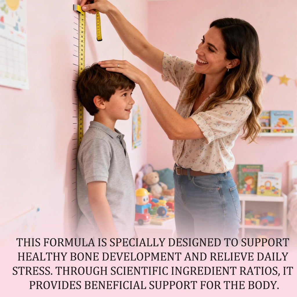 ZYGCDZ Growth Gummies for Kids & Teens - Natural Height Support with Vitamin D3, K2, Calcium & Ashwagandha - Bone Strength Supplement for Picky Eaters Ages 5+ (Watermelon Flavor) (1) - TrustMedUSA