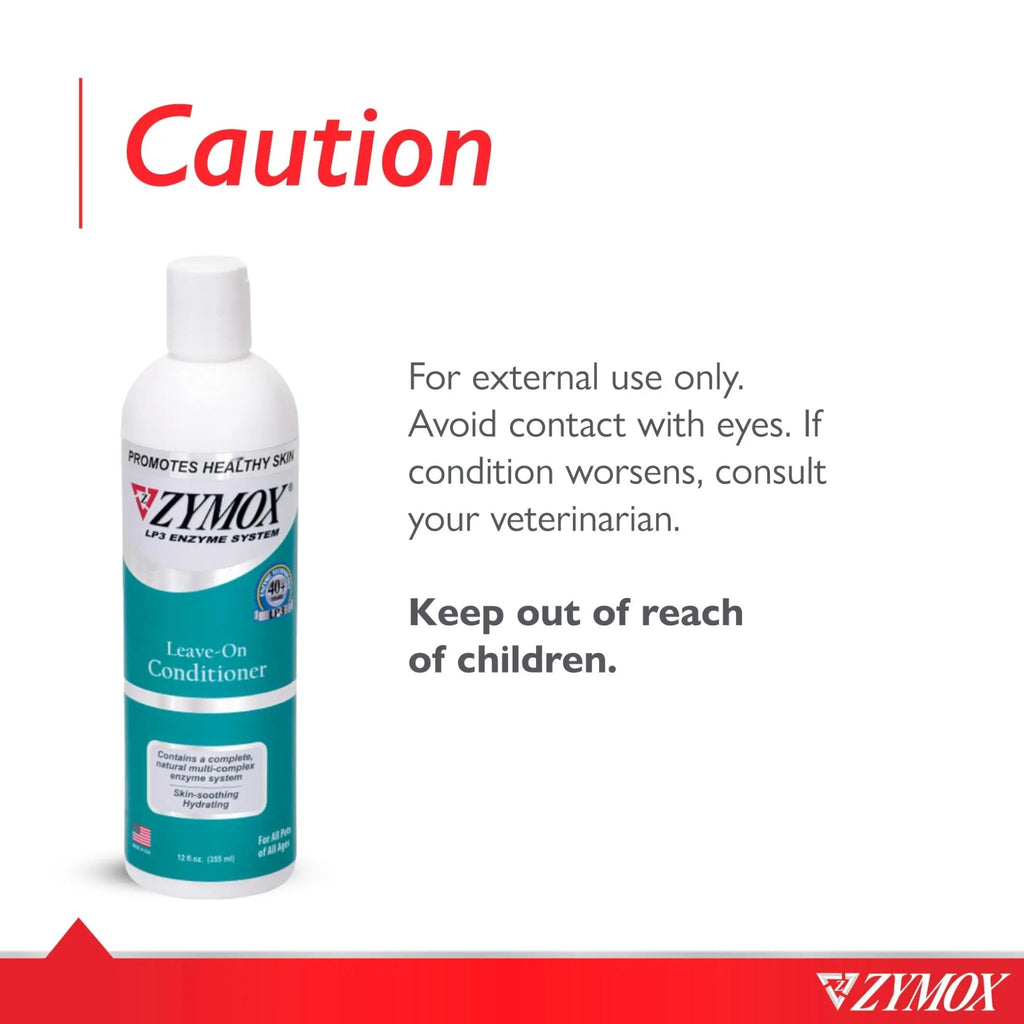 Zymox Leave On Conditioner for Pets, 12 fl oz - TrustMedUSA