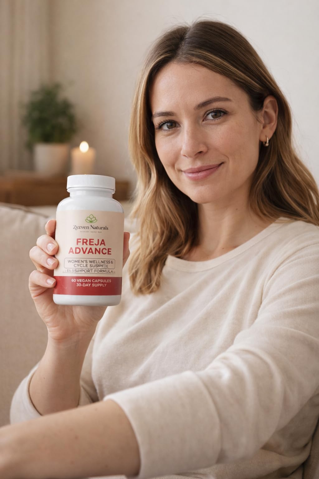 Zyzven Naturals Freja Advance – Women’s Wellness & Cycle Support Supplement – Myo-Inositol, Maca, Vitex, Shatavari, NAC, Zinc & Chromium – 60 Vegan Capsules – 30 Day Supply - TrustMedUSA