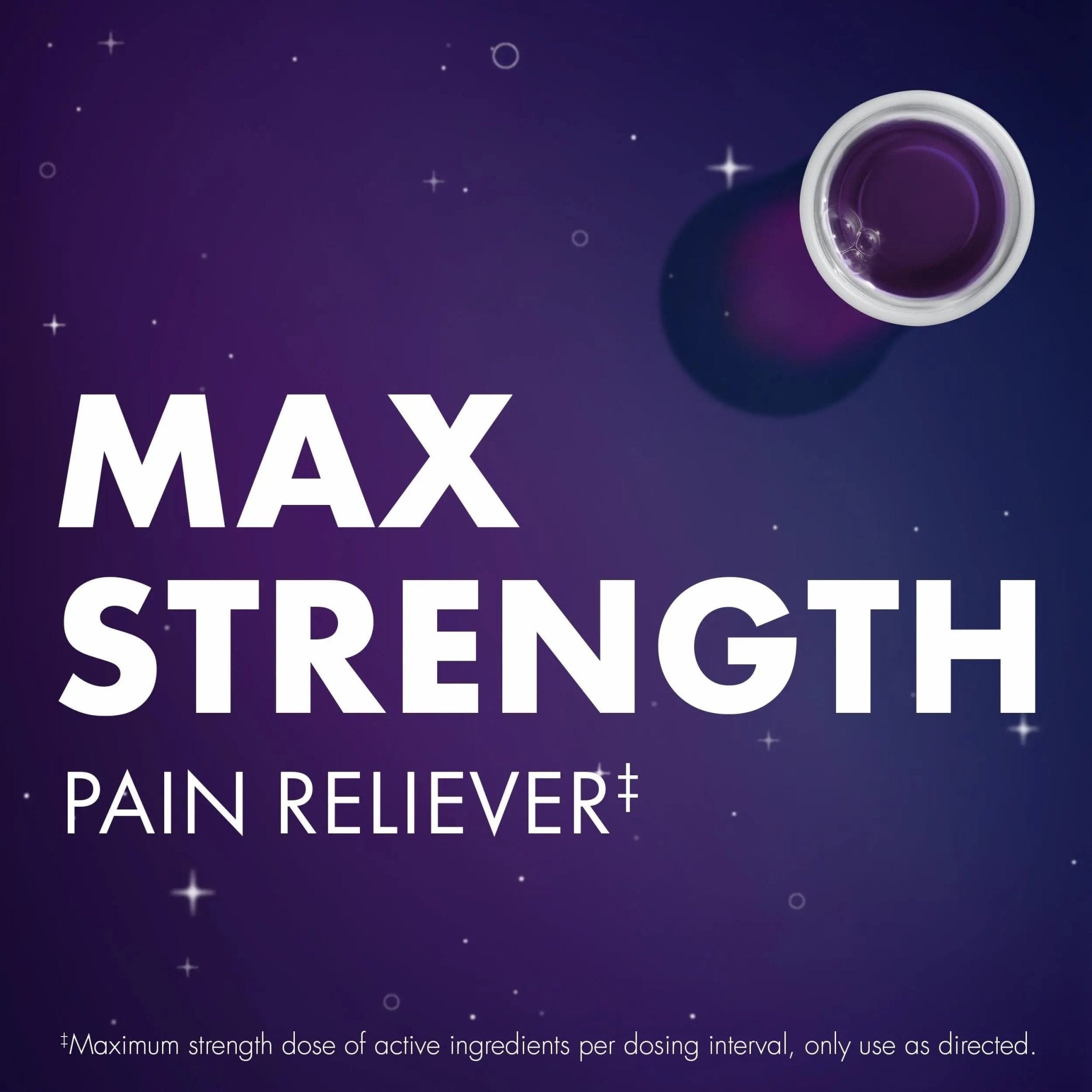 ZzzQuil Liquid, Max Strength Pain Reliever, Nighttime Sleep Aid Liquid, Acetaminophen 1000mg, Diphenhydramine 50mg HCI, Non-Habit Forming, Midnight Berry Flavored, 2 Pack, 24 FL OZ - TrustMedUSA