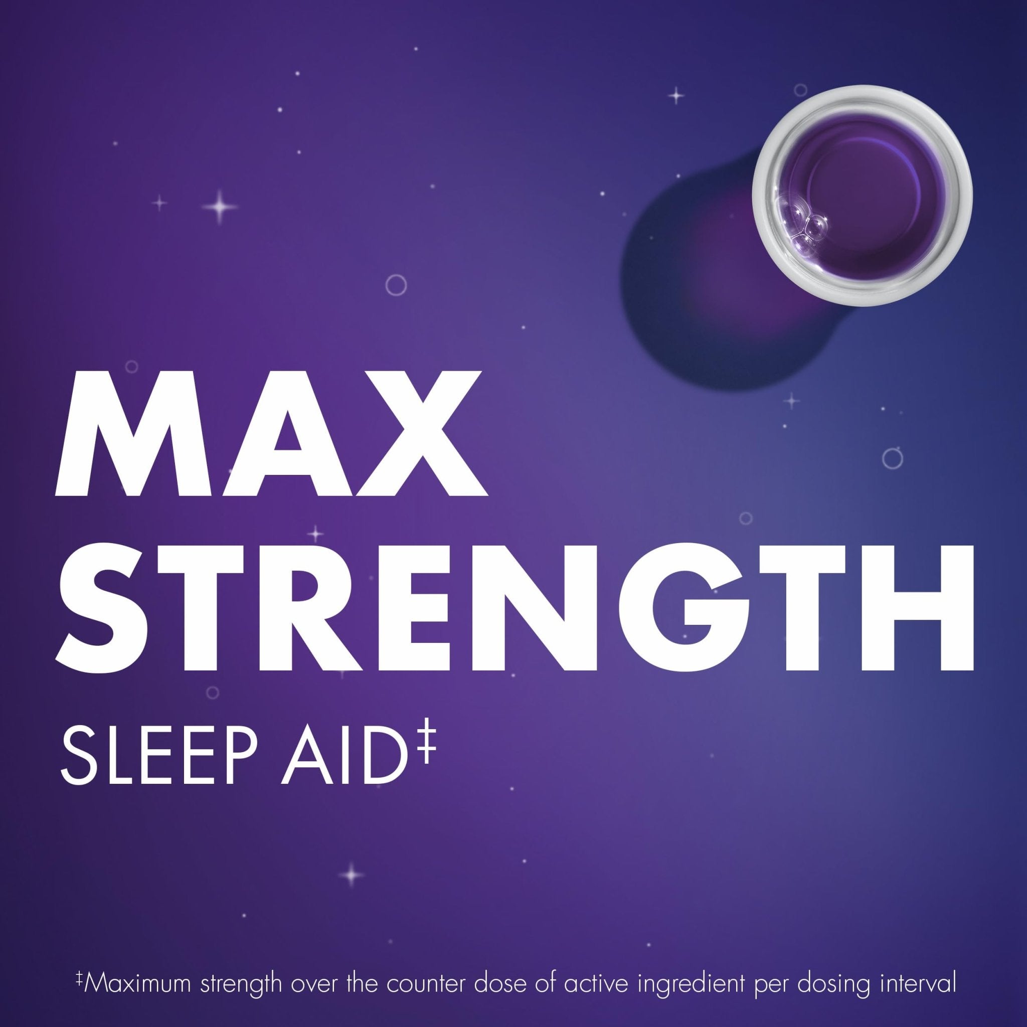 ZzzQuil, Sleep Aid, Nighttime Sleep Aid Liquid, 50 mg Diphenhydramine HCl, Fall Asleep Fast, Non-Habit Forming, Warming Berry Flavor, 12 FL OZ - Maple Wellness Supplements