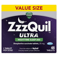 ZzzQuil ULTRA, Sleep Aid, Doxylamine Succinate 25mg, Sleep Aids for Adults, Nighttime Sleep Aid, 48 Tablets - Maple Wellness Supplements